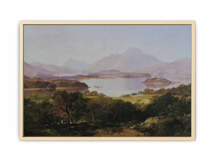 A View of Loch Lomond  Art Print