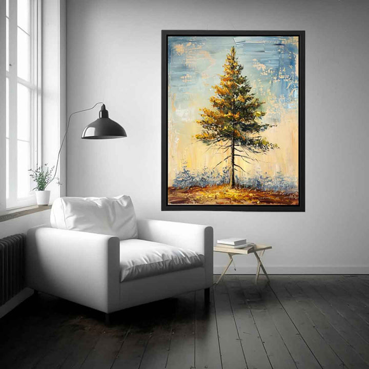 Pine Tree  Painting Art Print