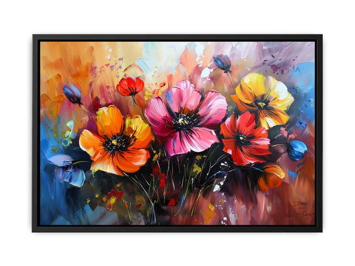 Colorful Floral Painting