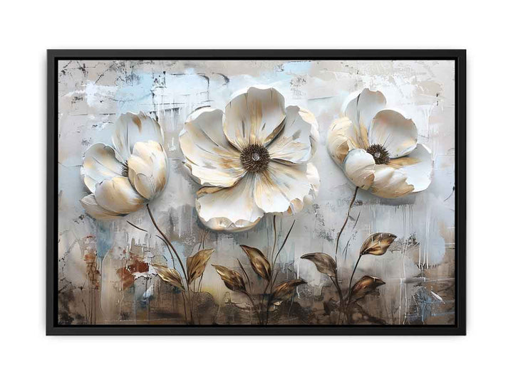 Heavy Texture Flower Knife Painting