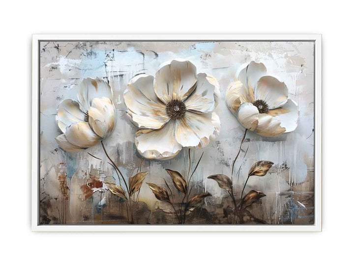 Heavy Texture Flower Knife Painting