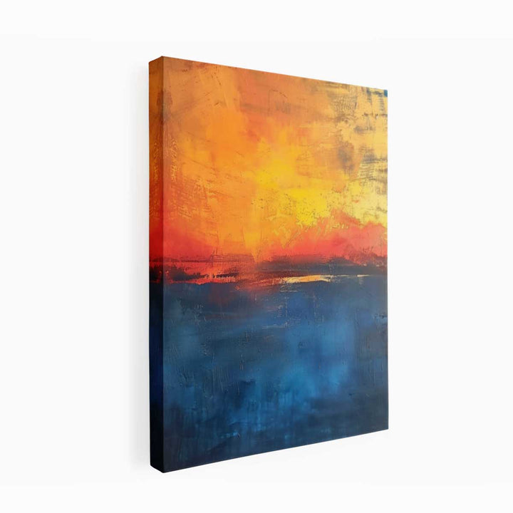 Abstract Art Painting canvas Print