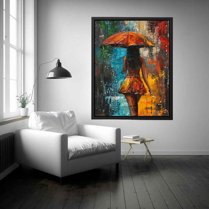 Umbrella  Painting Art Print