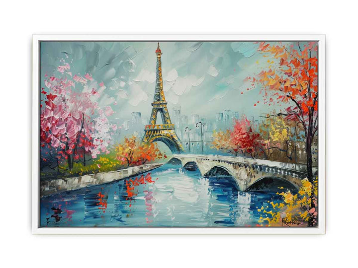 Eiffel Tower Painting