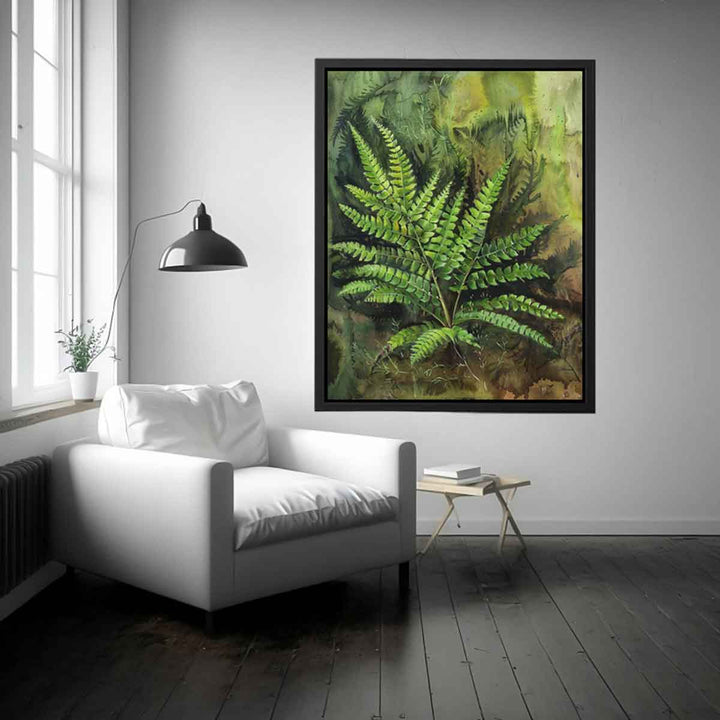 Eagle Fern Painting Art Print