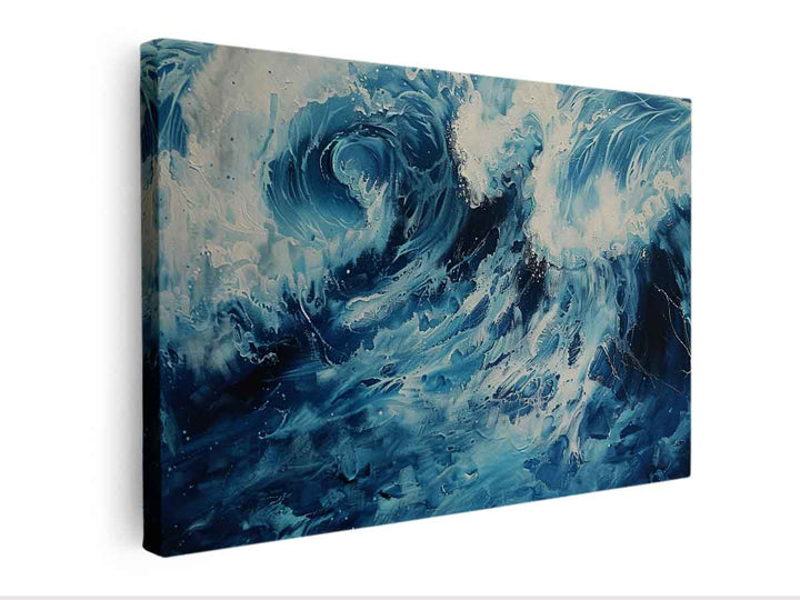 Waves canvas Print