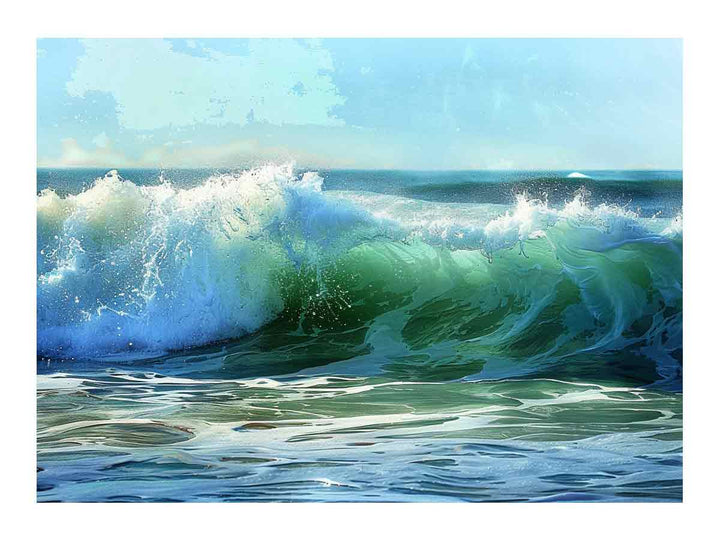 Waves Art Print