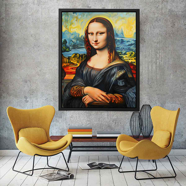 Mona Lisa  canvas Print