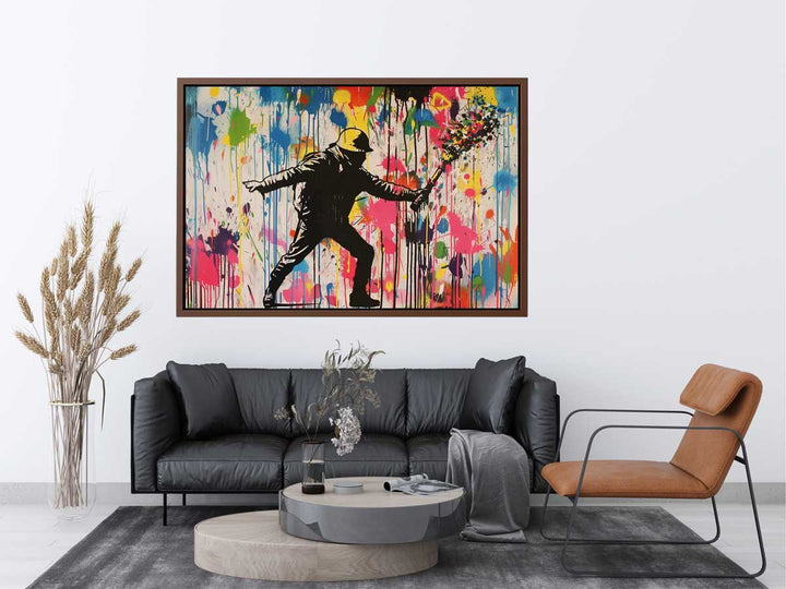 Street  canvas Print