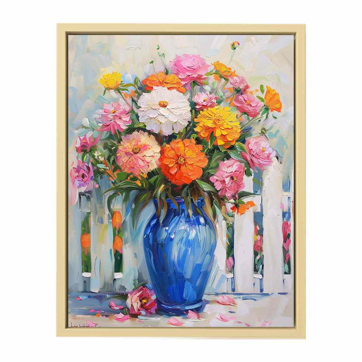 Vase Of Flowers  Framed Print