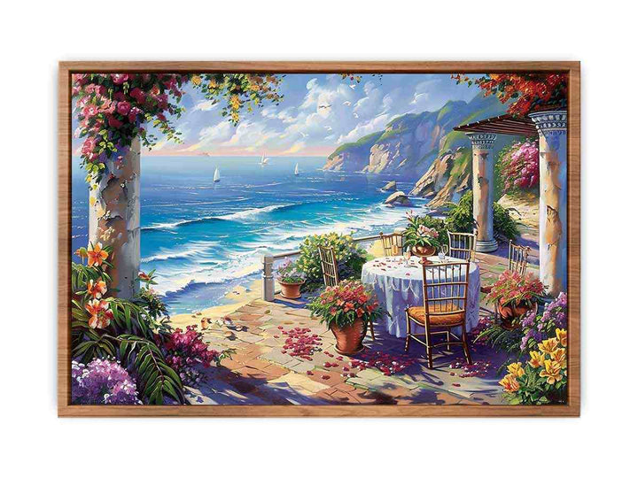 Outdoor Dining  Painting