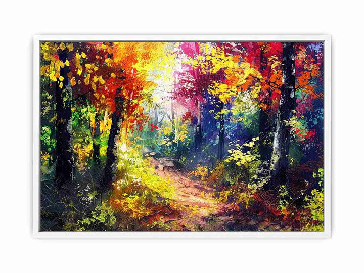 Forest Path Canvas Print