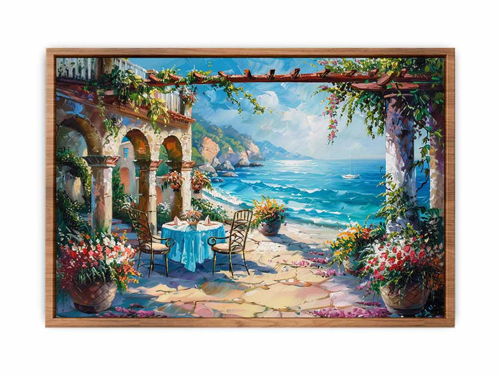 Beach Dinning  Painting