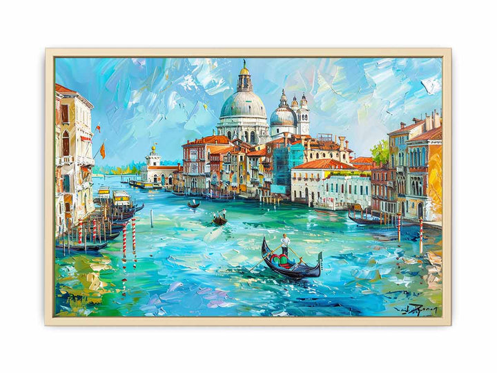 Venice  Landscape Framed Print