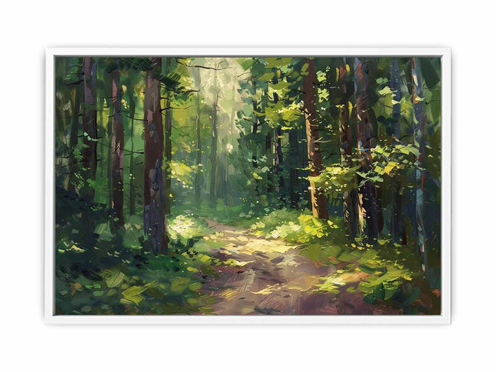  Forest Path  Canvas Print