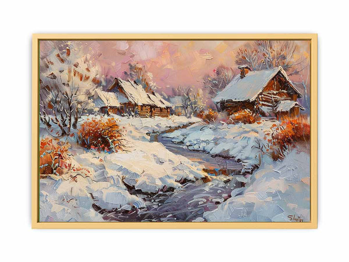 Winter Landscape  Poster