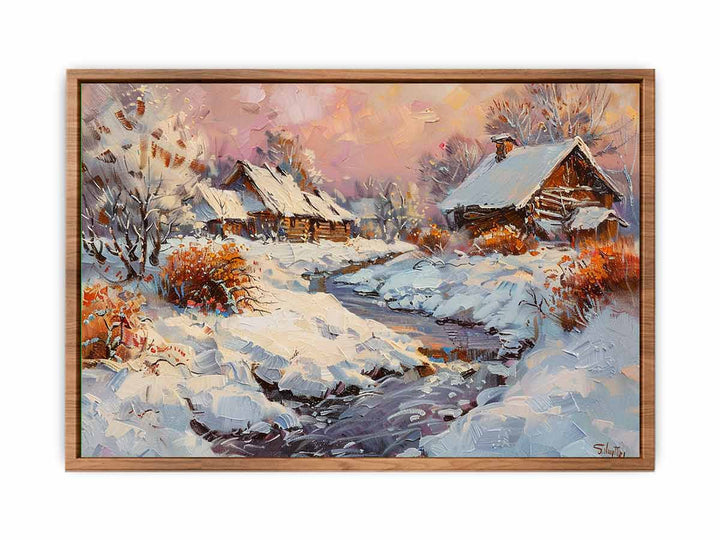 Winter Landscape  Painting