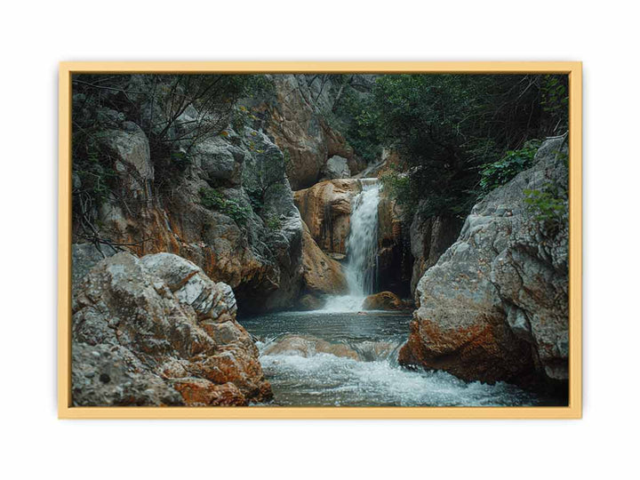 Waterfall Landscape  Poster