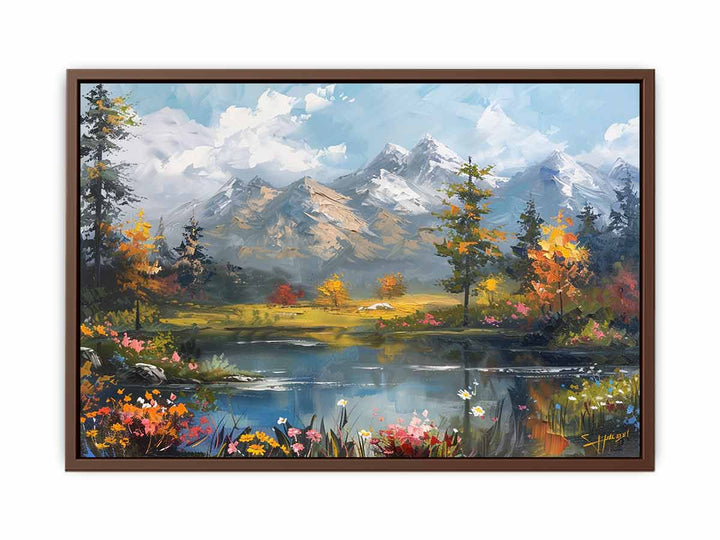 Autumn Landscape  Art Print