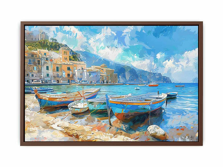 Three Boats  Art Print