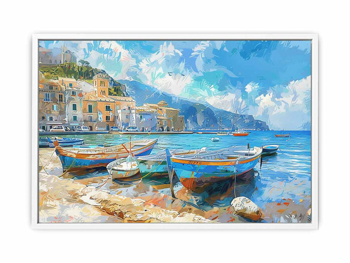 Three Boats Canvas Print