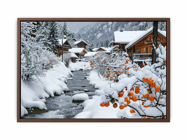Winter Landscape  Art Print