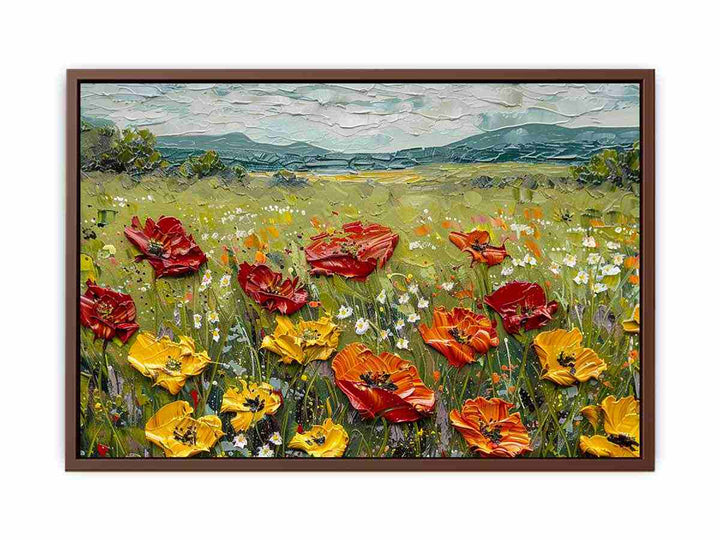 Vibrant Field  Art Print