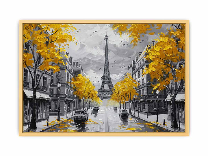 Eiffel Tower Paris Street  Poster