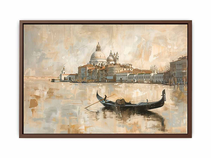  Vintage Venice Painting  Art Print