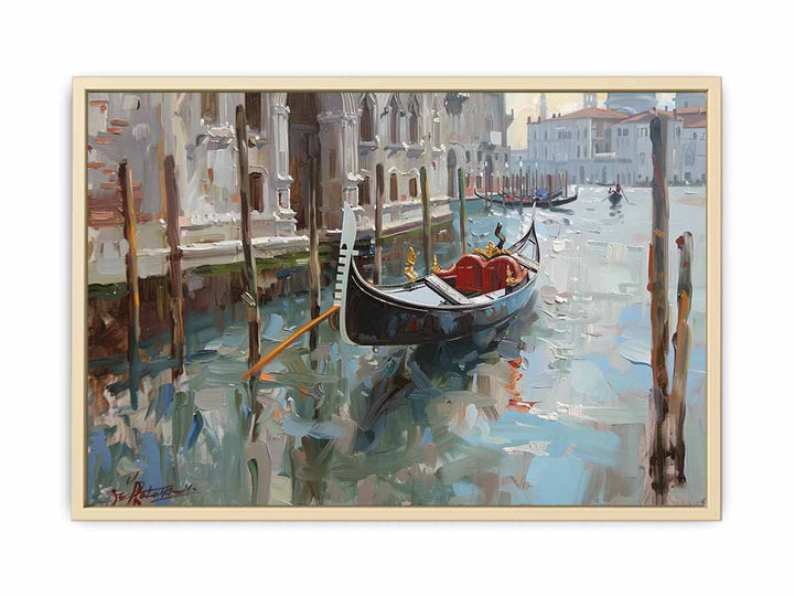 Venice Gondola Framed Print