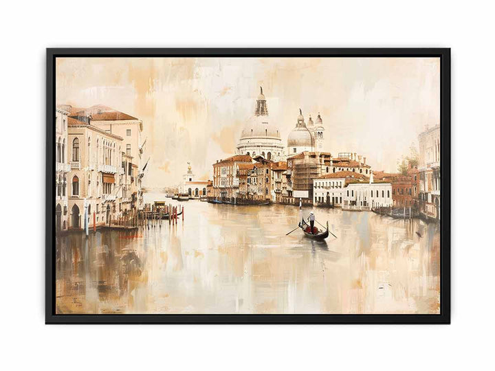  Vintage Venice Painting 