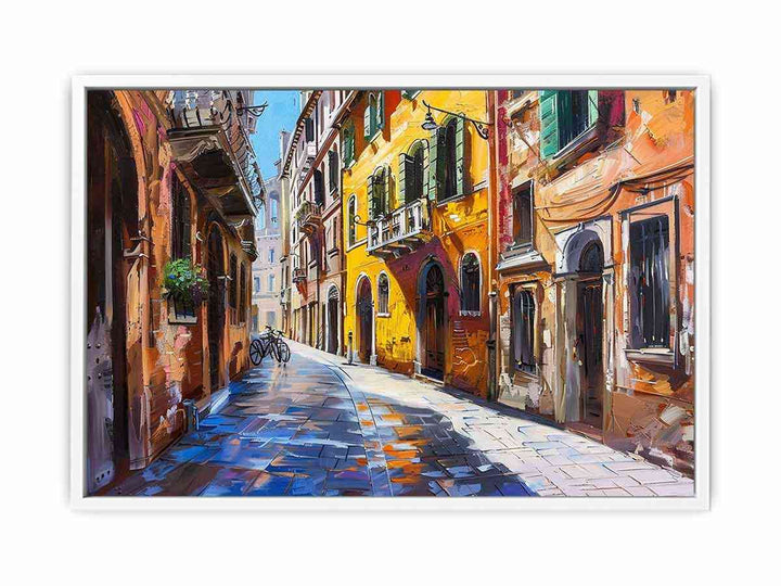 Via della Conciliazione Painting Canvas Print