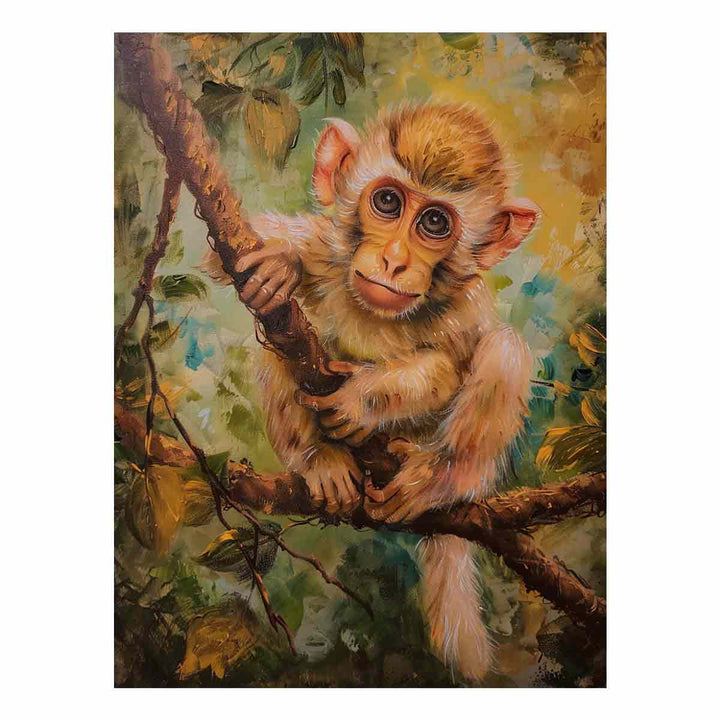 Monkey Painting