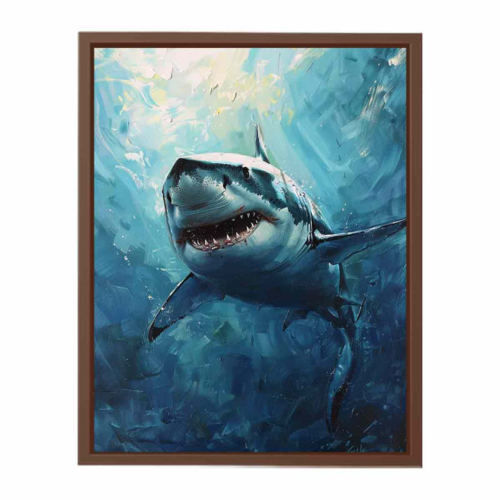 Shark Painting   Art Print