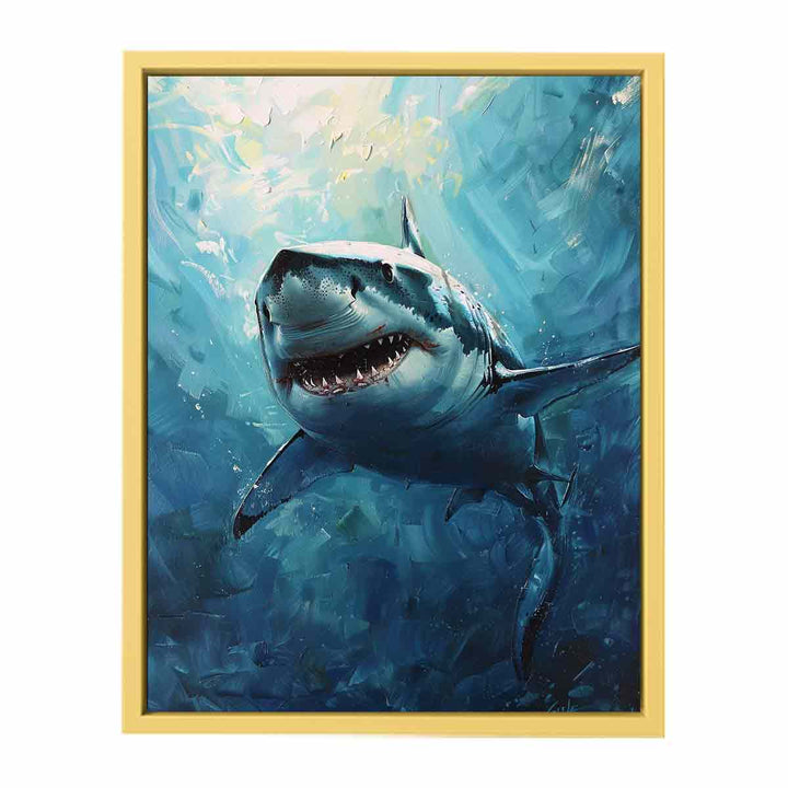 Shark Painting   Poster