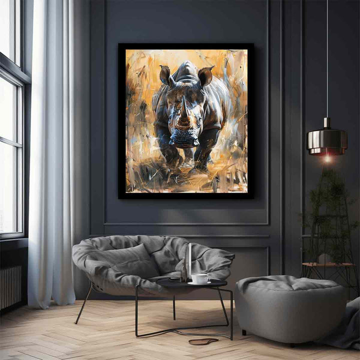 Rhino Painting  