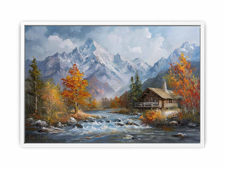 Autumn landscape Canvas Print