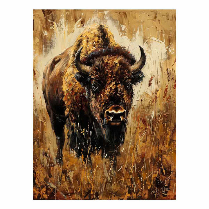 Bison Painting