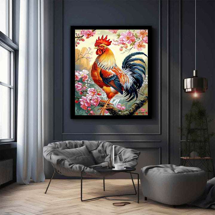 Cock Painting 