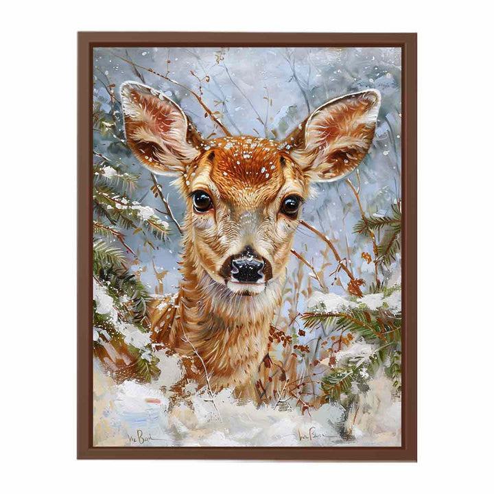 Deer Painting  Art Print