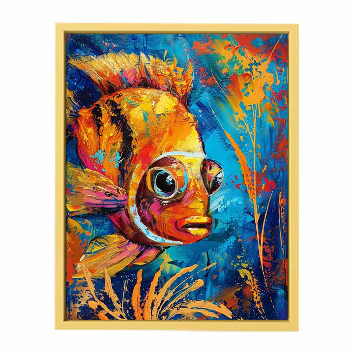 Fish Painting  Poster