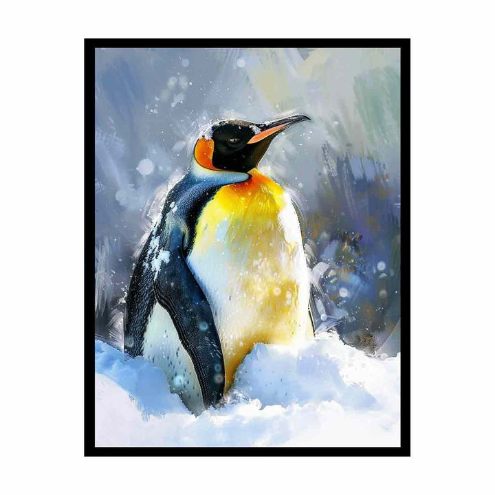 Penguin Painting 