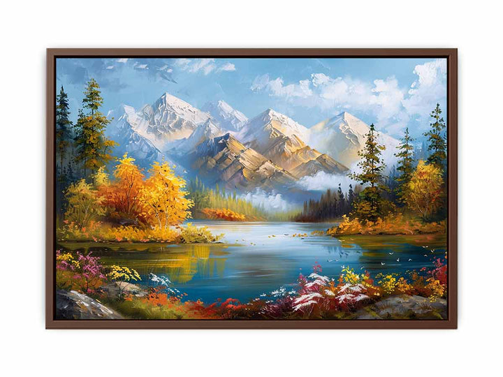 Forest Lake  Art Print