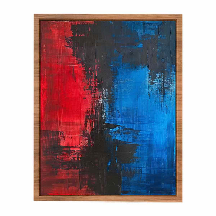 Red Blue Painting