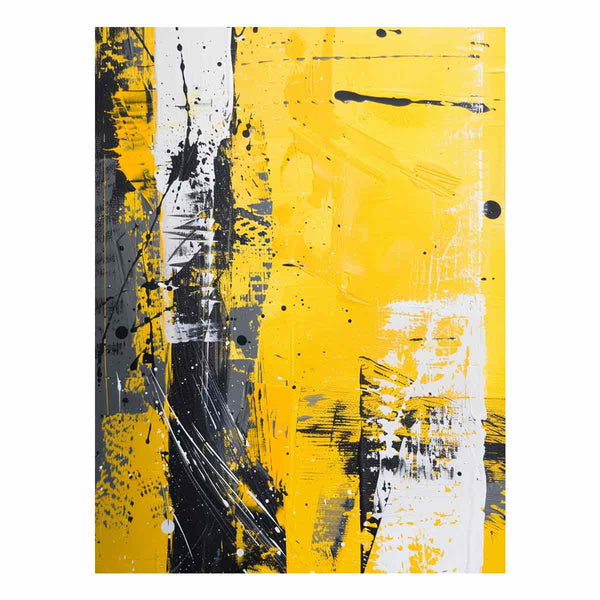 Yellow Art Painting