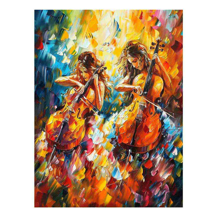 Music ViolIn Painting