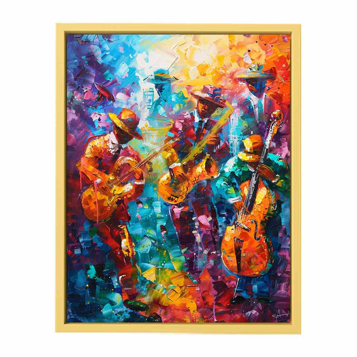 Music ViolIn Painting  Poster