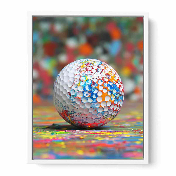 Golf Ball  Canvas Print