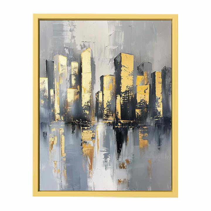 Cityscape Buildings Art  Poster