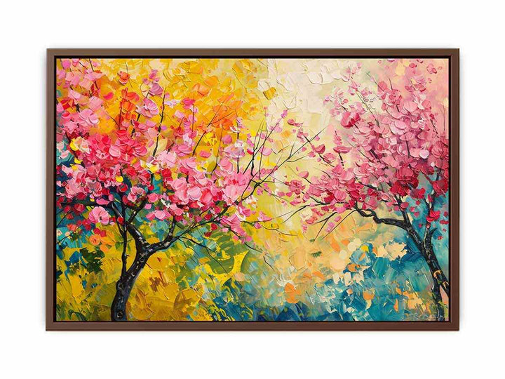 Spring Trees   Art Print